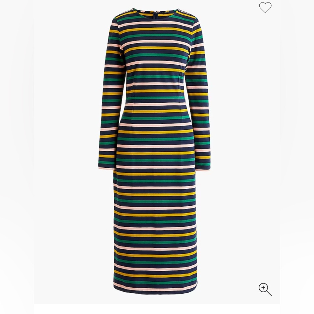 Striped Long Sleeve Dress